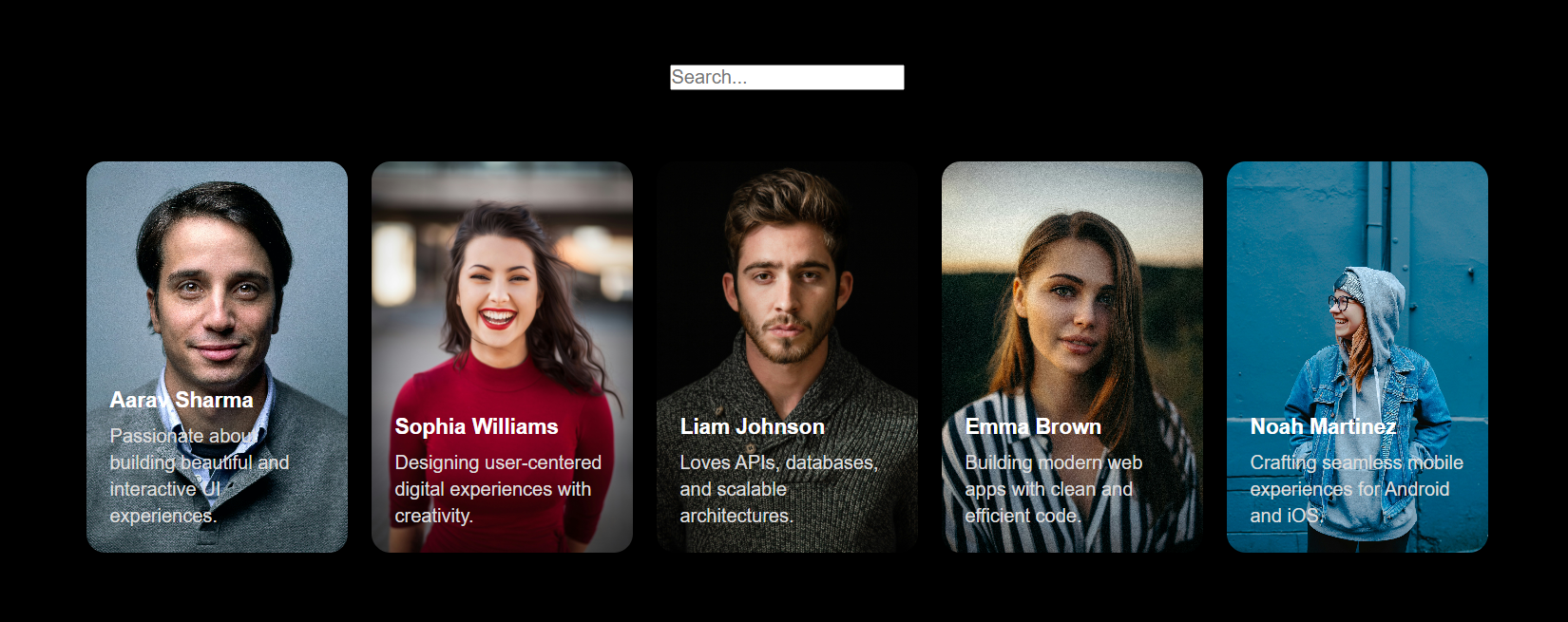 Portfolio Website Screenshot